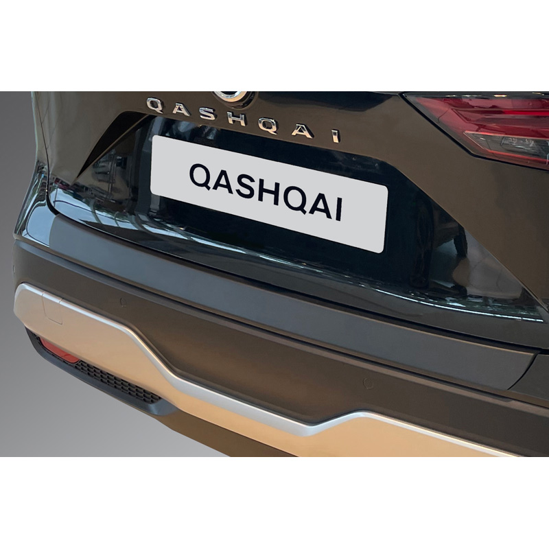 ABS Rear bumper protector  Nissan Qashqai III 2021- Black