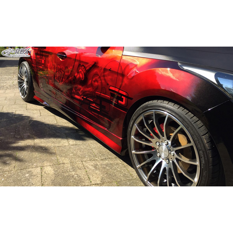 Side skirts  Hyundai Veloster (FS) 2011- (ABS)