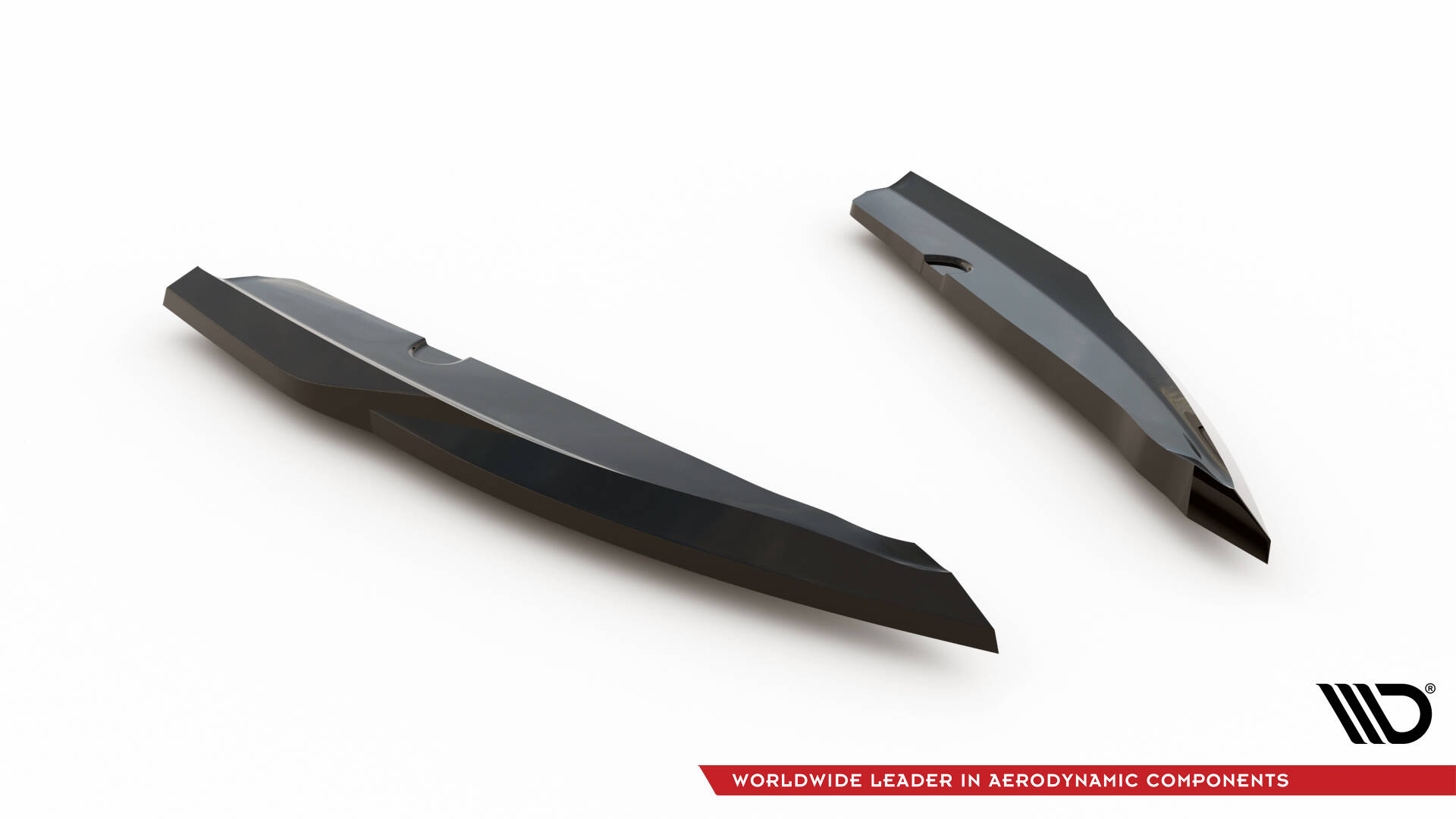Achterzij Spoilers Ford Focus Vignale MK4 Maxton Glanzend zwart