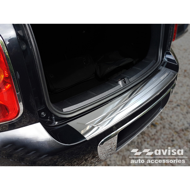 RVS Achterbumperprotector  Mini Countryman R60 2010-2014 'British Flag'