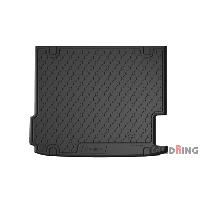 Rubbasol (Rubber) Trunk mat  BMW X4 (F26) 2014-2018