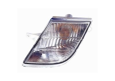 knipperlicht, incl fittingdeel, wit, links, 06/2005-11/2007 Niss