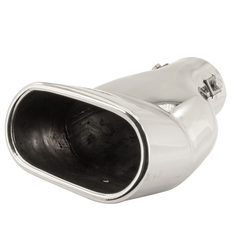 Simoni Racing Uitlaatsierstuk Rechthoekig RVS - 117x68xL190mm - Montage ->63mm