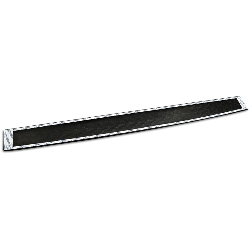 Avisa Matt Black Aluminum Rear bumper protector  Renault Trafic III / Nissan NV300 2014- / Opel Vivaro 2014-2019 & Fiat Talento 2016-2021 '3mm Riffled Plate'