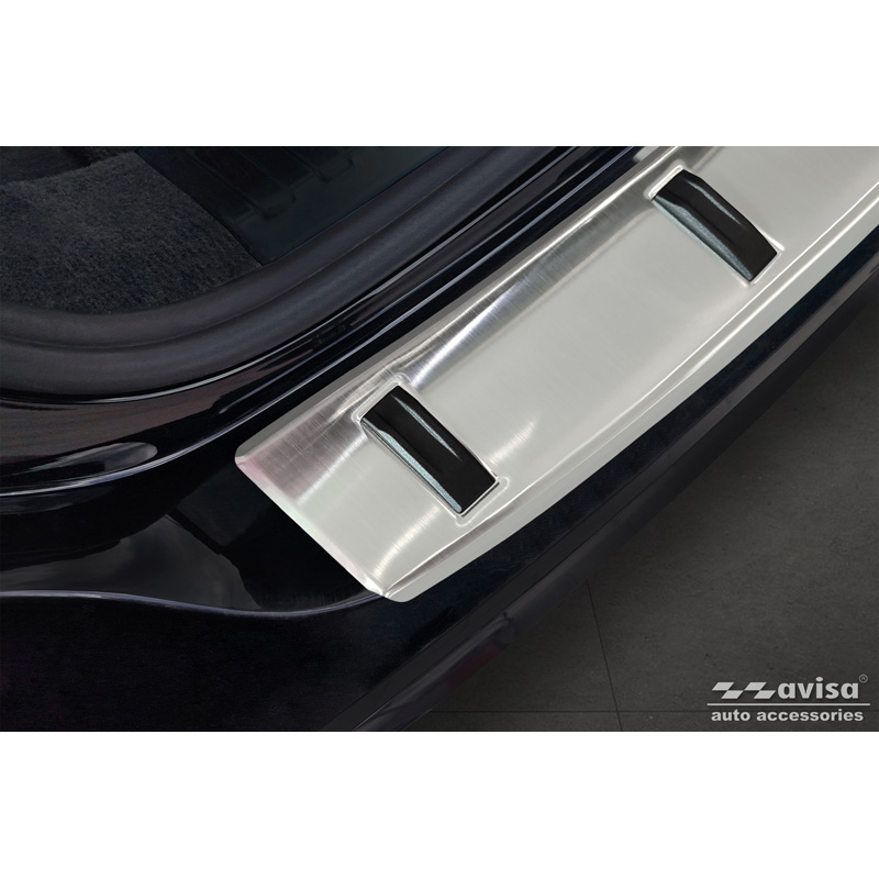 Stainless Steel Rear bumper protector  Audi A6 (C8) Avant incl. S-Line 2018-2023 & Facelift 2023- 'STRONG EDITION'