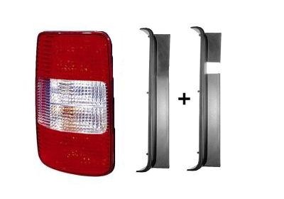 achterlichtglas, beide types, links VW Caddy, 2004-2010