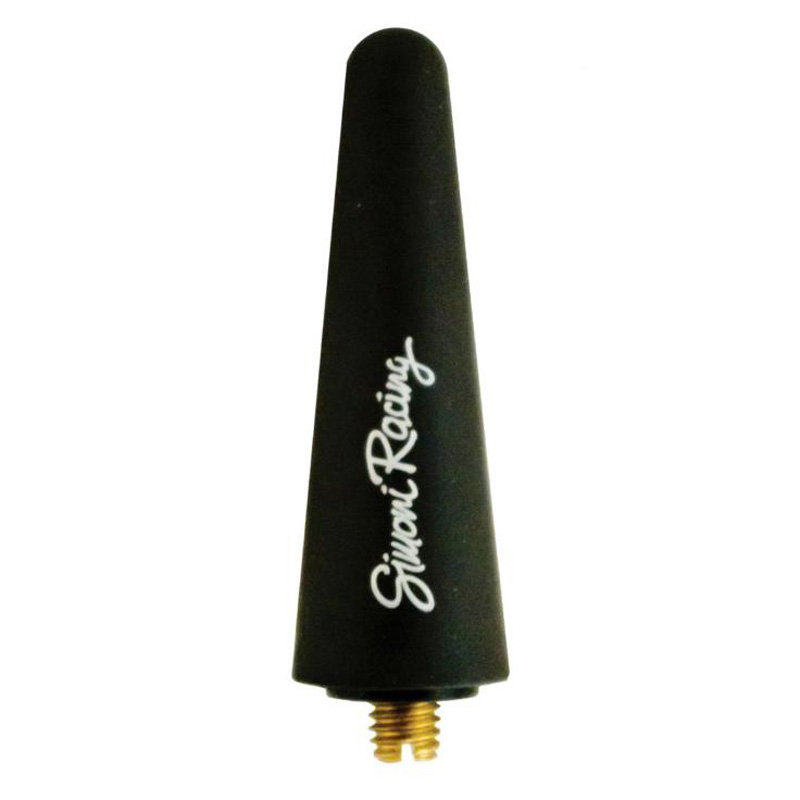 Simoni Racing Rubber Antenna 'Fun' - Black - Length 5cm