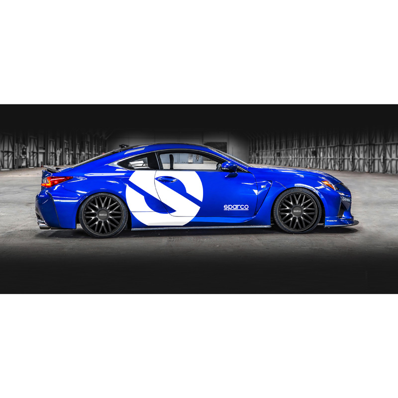 Sparco Wieldoppen Roma - 14-inch - Grijs/Zwart - Set van 4 stuks
