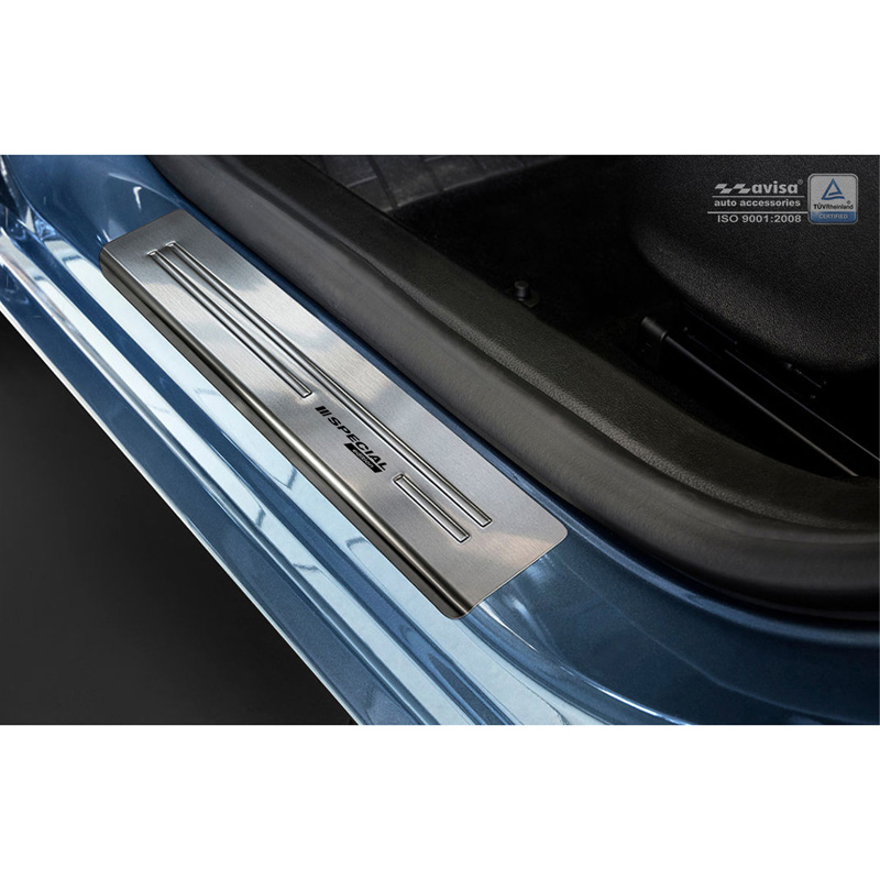 Inox door sill protectors  Opel Astra J Sportstourer 2010-2015 - 'Special Edition' - 4-pieces