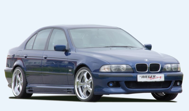 Sideskirts BMW E39 with 2 schacht and 2 uitsnedes Rieger