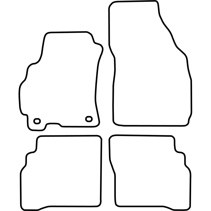 Automatten  Hyundai Atos 2004-2008
