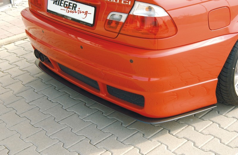 Spoilerzwaard voor achterbumper M3 look BMW E46 Rieger