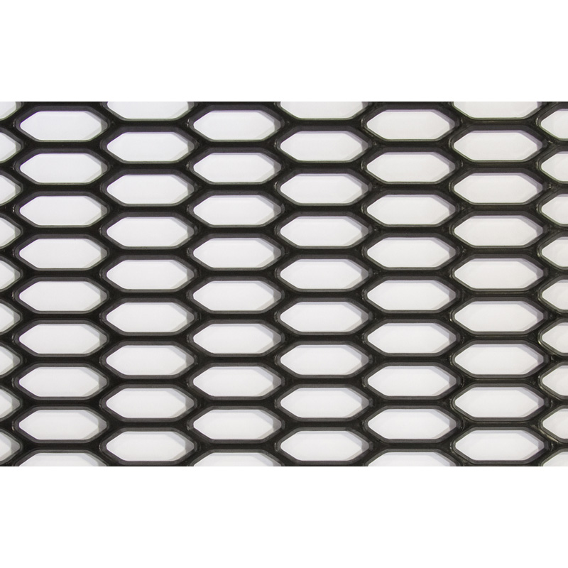 Synthetic Race mesh PP black - HEX 30x11mm - 150x30cm