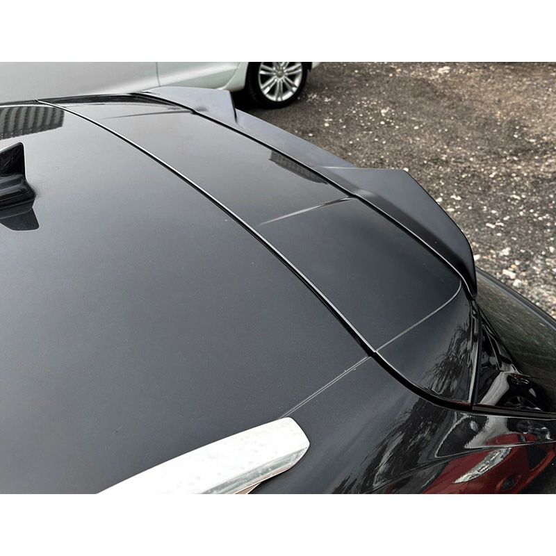 Dakspoiler (Spoiler Cap)  Audi A4 (B9) Avant 2015-2024 (ABS Glanzend zwart)