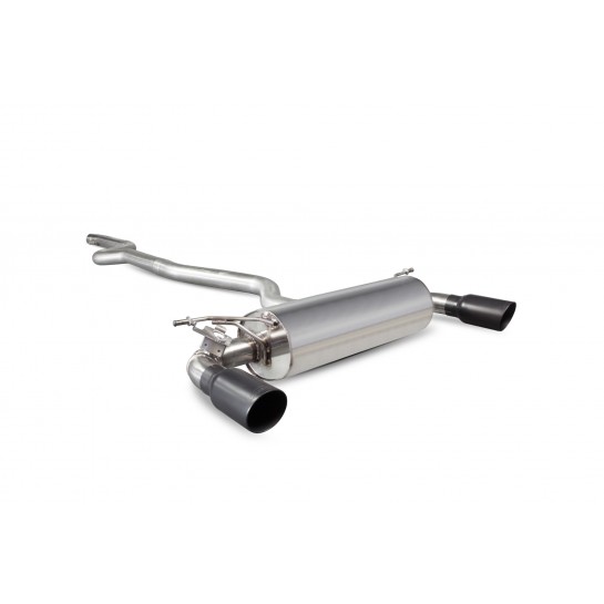 BMW 2 Series F22/23 M240i Non-GPF Model Non-res cat-back system with electronic valves Scorpion