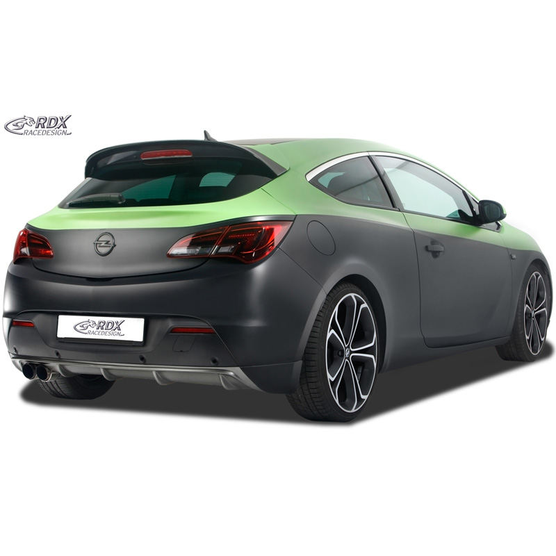 Achterskirt 'Diffusor'  Opel Astra J GTC 2009-2015 excl. OPC (PUR)