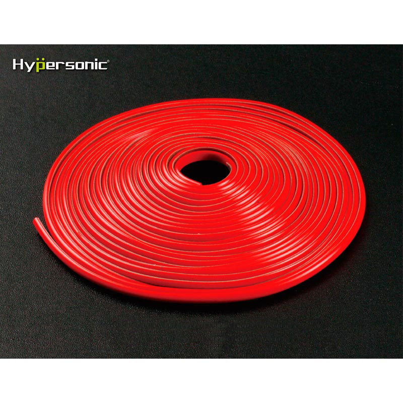 Classic flexible striping Red 0,3x500cm (with 3M adhesive tape)