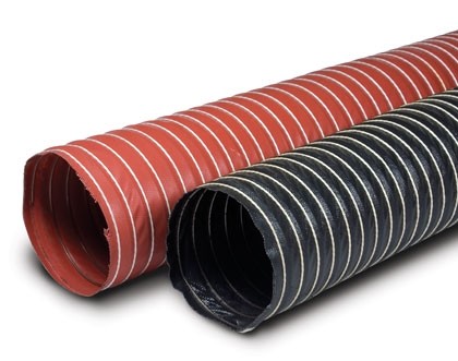 Ducting Luchtslang Rood 127 mm SiliconHoses