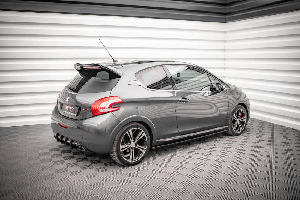 Zijskirts Peugeot 208 GTi Maxton Glans Zwart