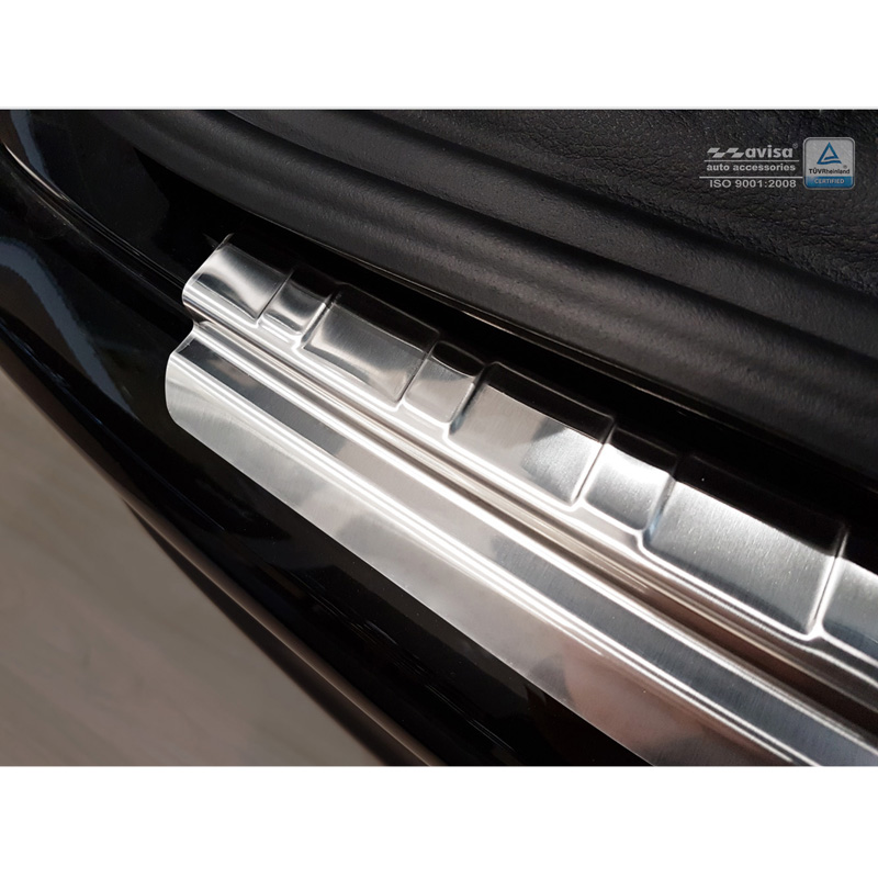RVS Achterbumperprotector  Jeep Compass 2017- 'Ribs'