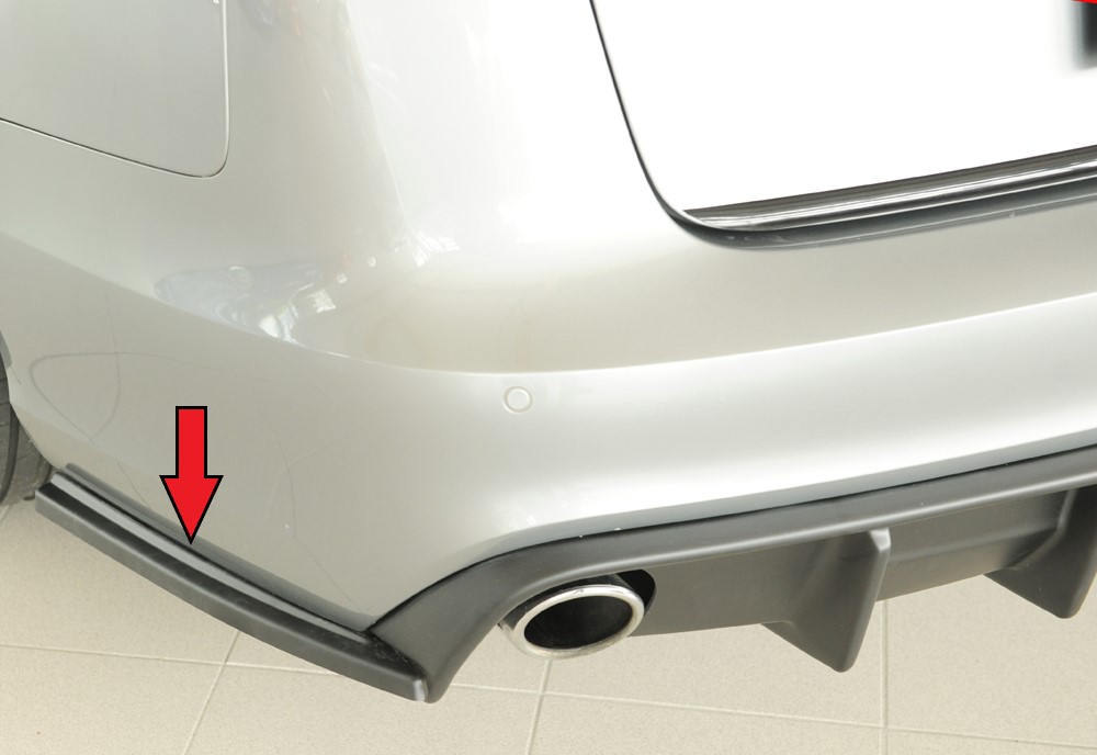 Achterzijdiffusers Audi A6 (4G/C7): 11.10-08