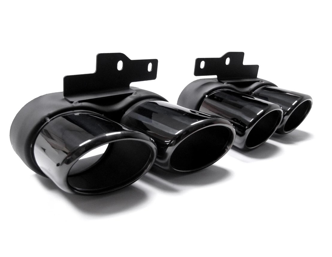 Diffuser Audi A6 C8 S-Line S6 Look Glans Zwart