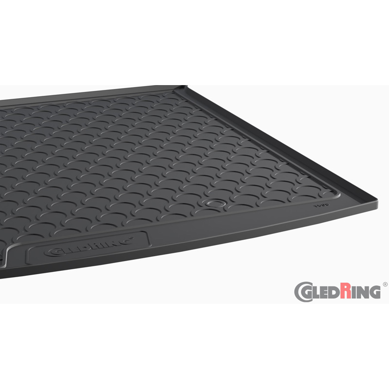 Rubbasol (Rubber) Trunk mat  Skoda Kodiaq (5-Persons) 2017-2024 (Upper variable floor with spare tire)