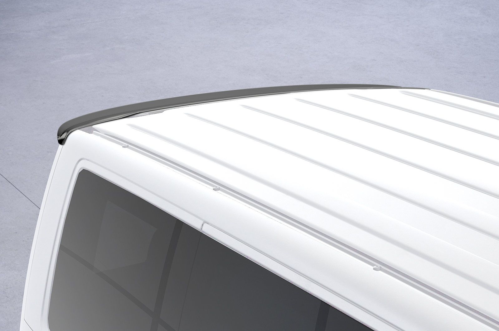 Spoiler Volkswagen Transporter T6 / T6.1 CSR Glans Zwart