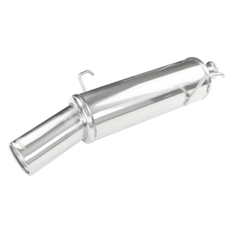 100% Inox Sport Exhaust  Peugeot 206 1.6 (88HP) -2002 102mm