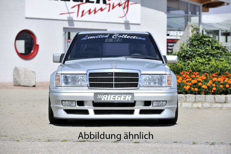 Voorbumper breedbouw ll orginele grill  Mercedes W201 Rieger(Pol