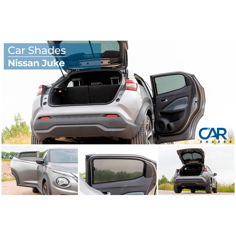Set Car Shades  Nissan Juke II 5 doors 2019- (4-pieces)