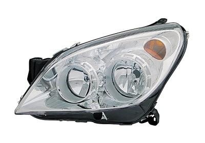 koplamp, H7+H1, chroom, elektr verstelb, links, 02/2007-Opel Ast