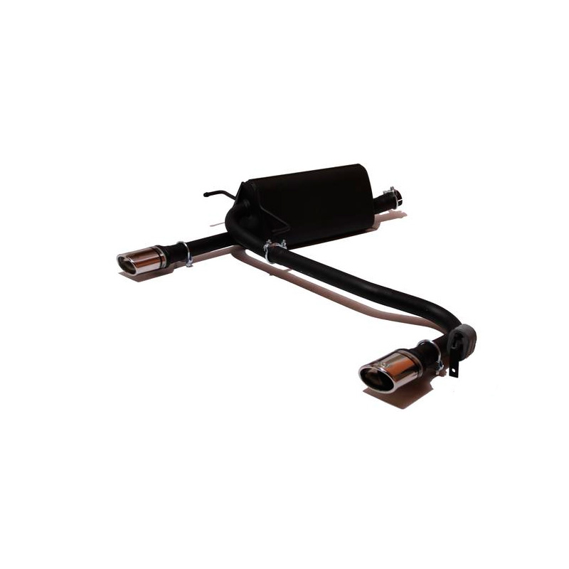 Double sport exhaust  Opel Astra H Combi 1.3 CDTi 66kW/1.7 TDCi 59/74kW/1.9 TDCi 88/110kW 2004-2009 95x65mm