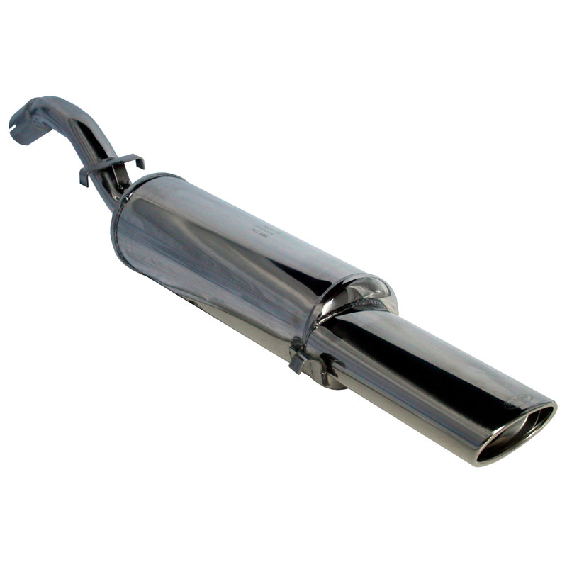 100% Inox Sport Exhaust  Volkswagen Golf II 1.8 GTi (105-112HP) 1983-1988 120x80mm