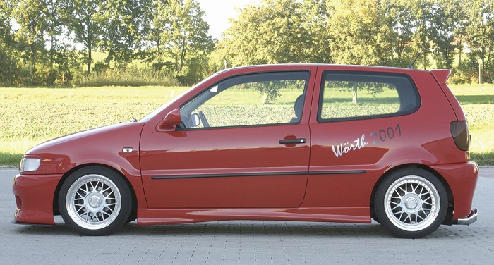 Zijskirts VW Polo 6N 4 Deurs Rieger
