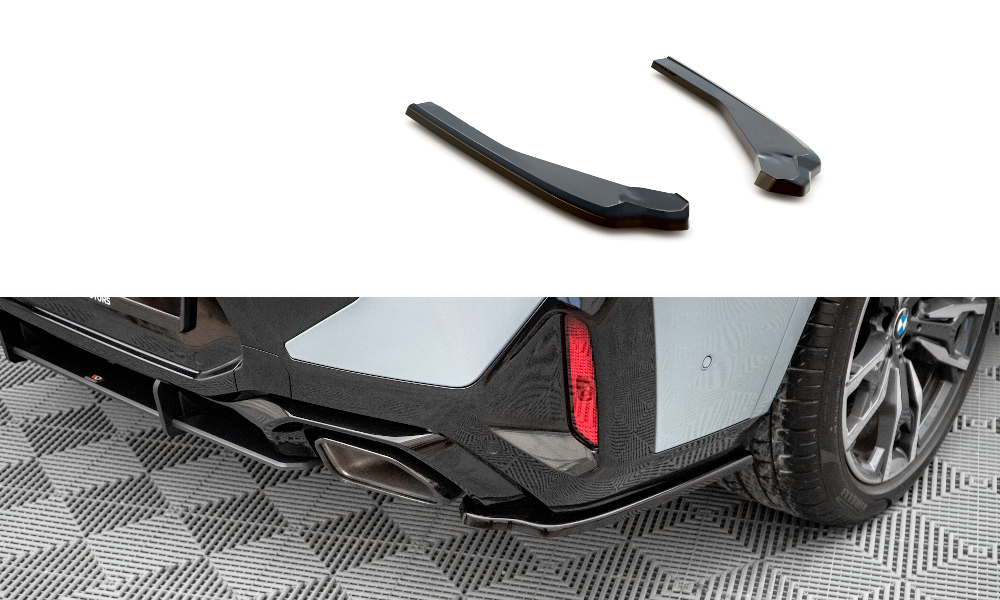 Zijdiffuser BMW X4 M Pakket G02 Maxton Glans Zwart