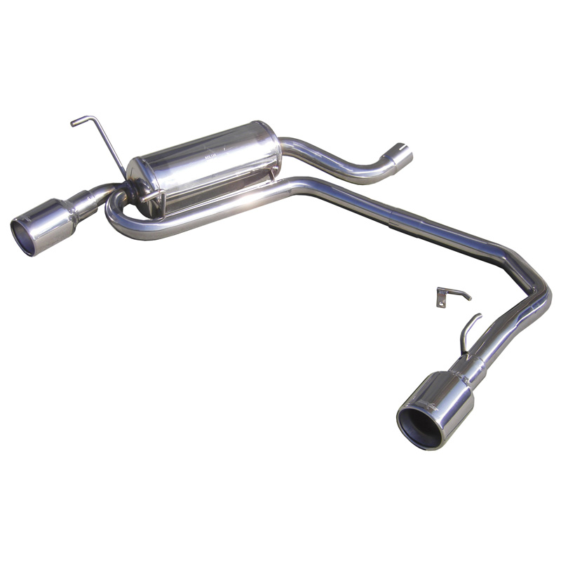 100% Inox Double Sport Exhaust  Peugeot 406 Coupe 3.0 V6 Left/Right 102mm