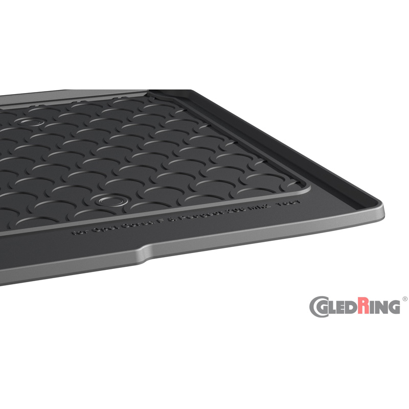 Rubbasol (Rubber) Trunk mat  Opel Corsa F 2019- & Peugeot 208 II 2019- (excl. Electric)