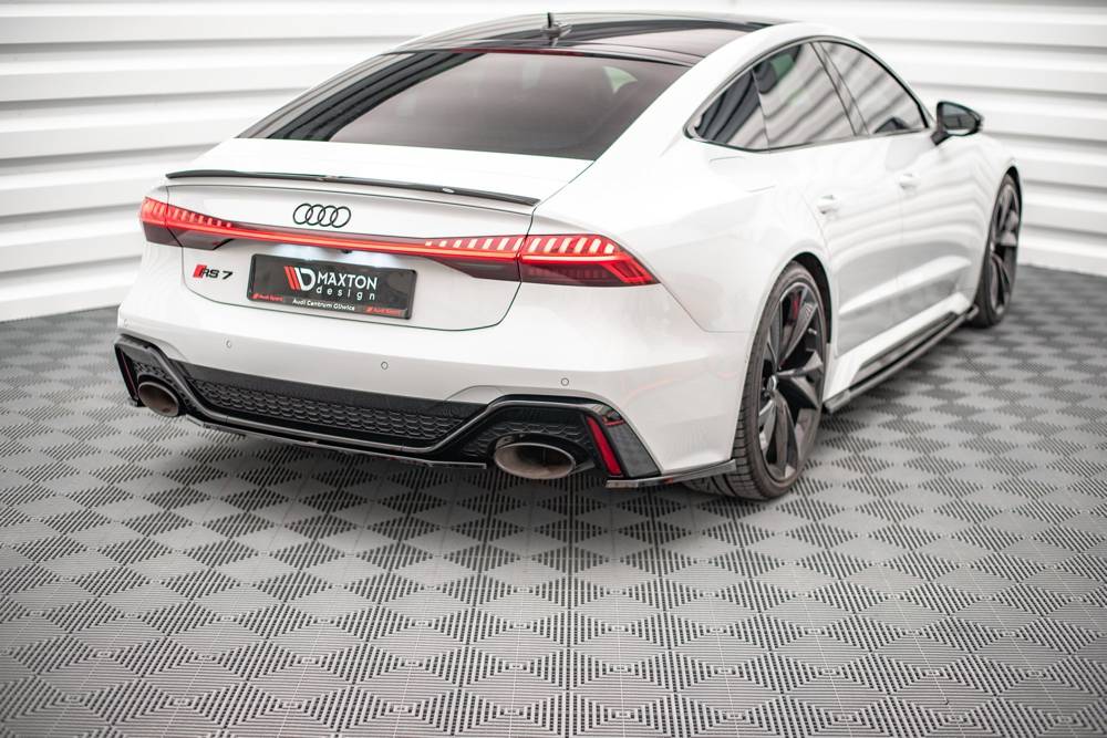 Diffuser Audi RS6 / RS7 C8 Maxton Glanzend Zwart