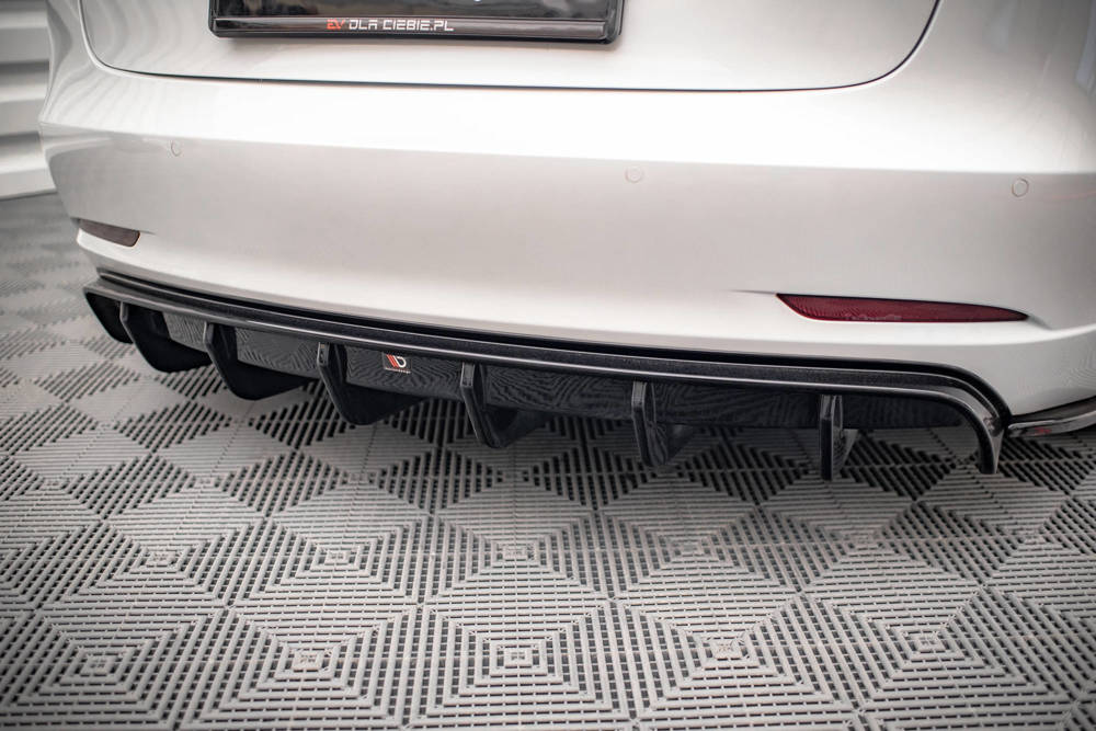 Diffuser V.2 Tesla Model 3 Gloss-Black Maxton