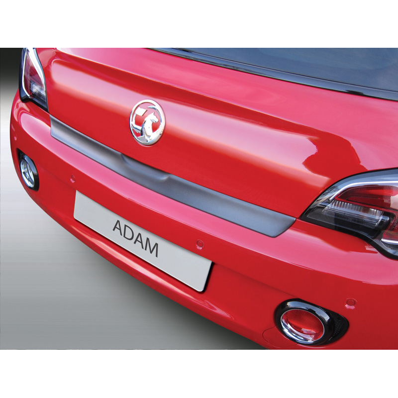 ABS Rear bumper protector  Opel Adam 2013- Black