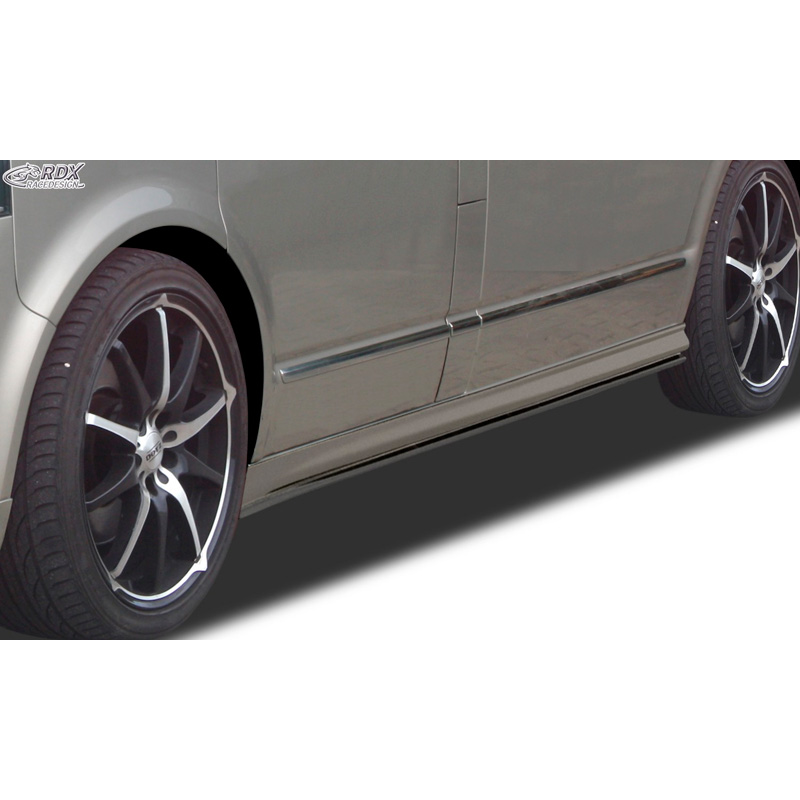 Side skirts  Volkswagen Transporter T5 2003-2015 (Short wheel base) 'Edition' (ABS)
