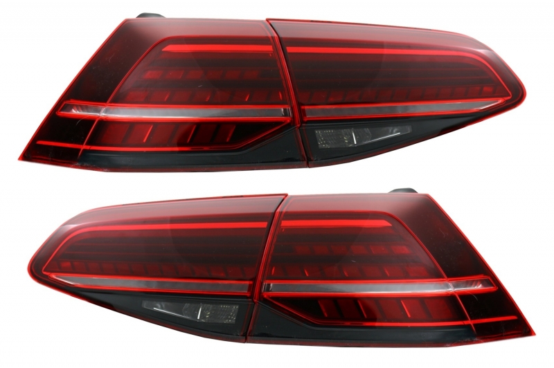 Achterlichten VW Golf VII Dynamic Facelift LED Cherry (Golf 7 & 7.5)