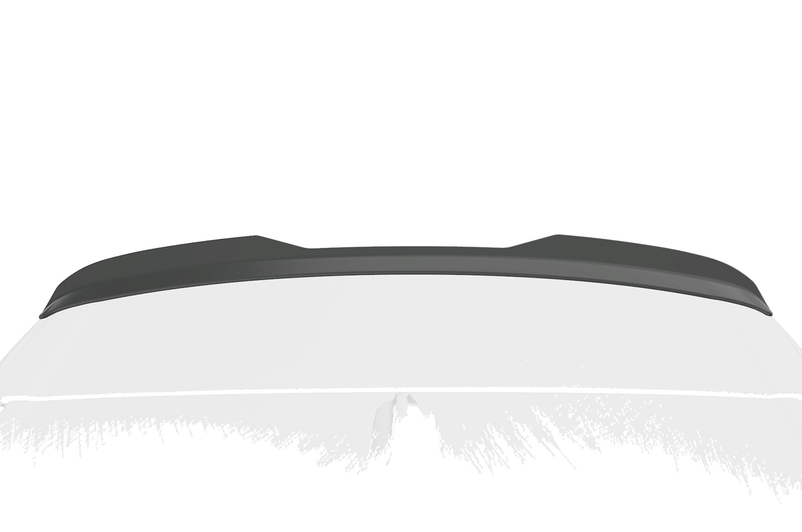 Spoiler Volvo XC60 (SPA) CSR glans Zwart