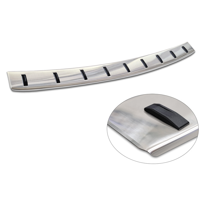 Stainless Steel Rear bumper protector  Volkswagen Passat Variant (CJ5) incl. R-Line & Hybrid 2024- 'STRONG EDITION'