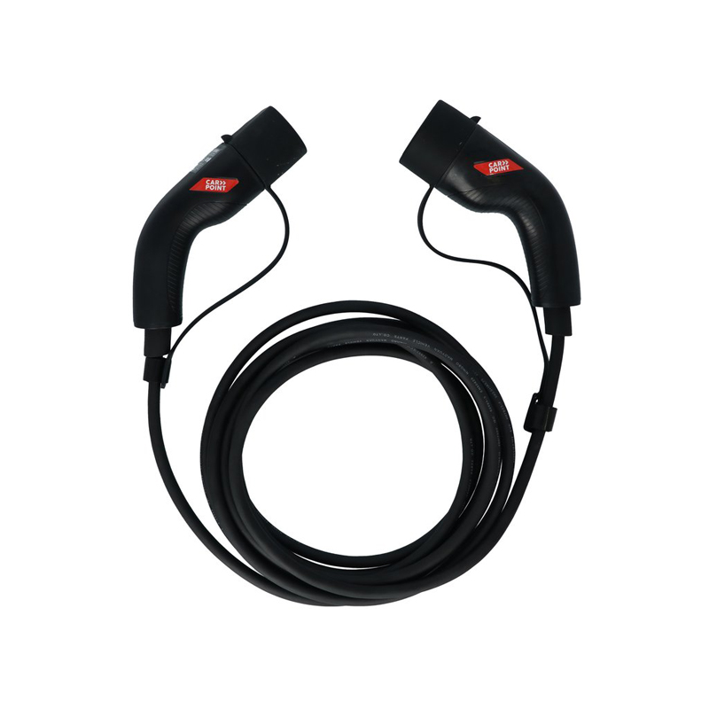 Câble de charge Carpoint pour véhicule électrique Type 2>2 32 AMP triphasé 6 mètres