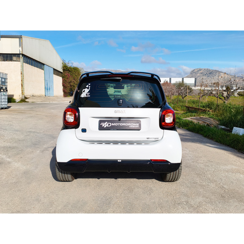 Motordrome Roof spoiler  Smart Fortwo (453) 2014-2024 (PU)