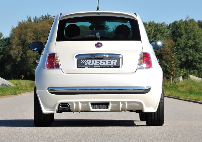 Diffuser Fiat 500 (312) uitlaat links Rieger