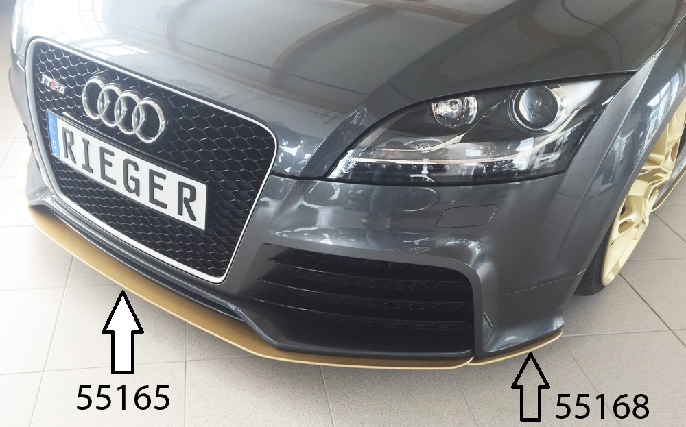 Front Splitter Audi TT RS ABS