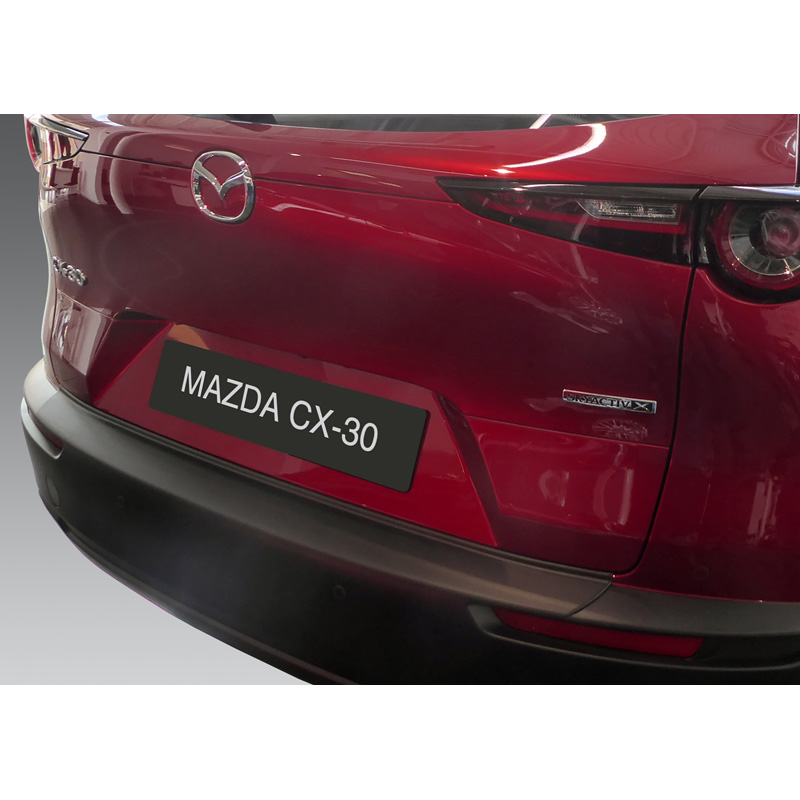 ABS Rear bumper protector  Mazda CX-30 2019- Black